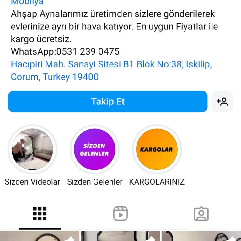 Erdogdu. Ayna Ürün Teslim Edilmemesi Ürünüm Kargoya Verilmedi!