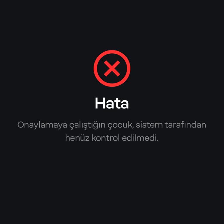 Papara Veli Onayı Vermiyor