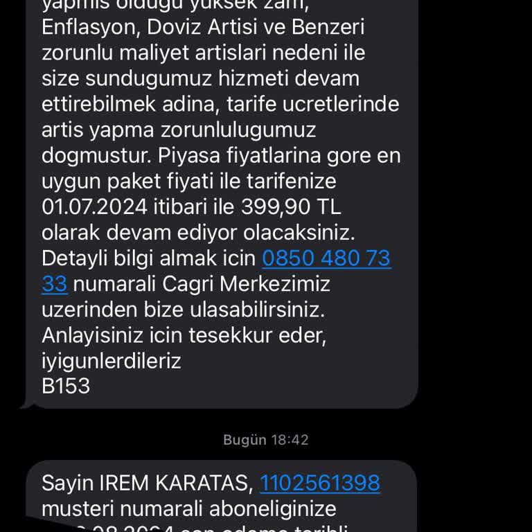 E Planet İnternet Sürekli Onaysız Zam Yapılması