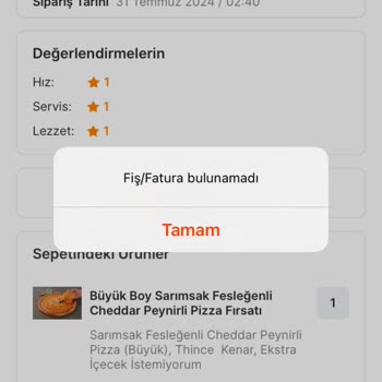 Migros Yemek İade Süreçleri, İade Yapmıyor