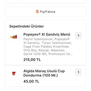 Migros Yemek Yanlış Gelen Sipariş