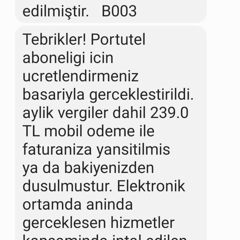 Vodafone Pay Aboneliği Ve Yanıltıcı İşlemler