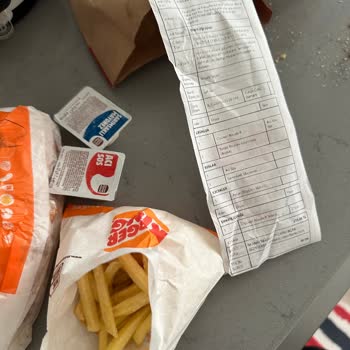 Burger King Verdiğim Siparişinin Olumsuzluğu