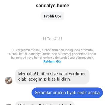 sandalye.home Sipariş Verdiğim Sandalye Teslim Edilmedi Ve İletişim Kesildi