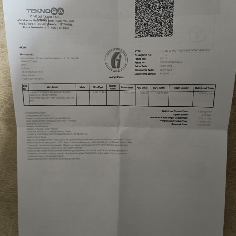 Samsung Buds3 Kulaklık Şikayet