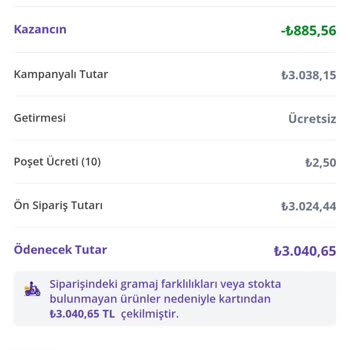 Getir Eksik Ürünler Ve İade Problemi