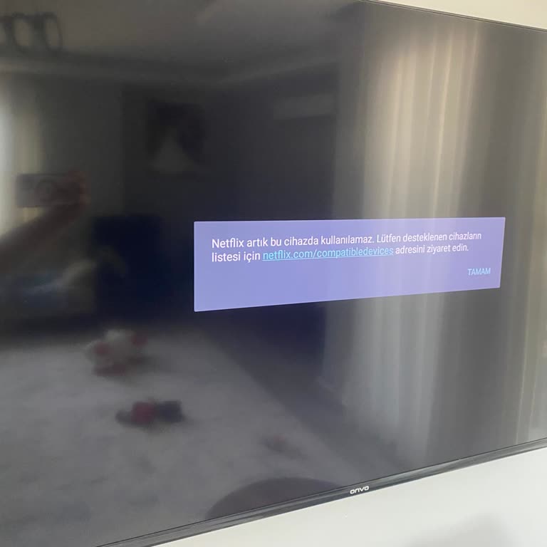 Onvo TV'de Netflix Optimize Hatası Ve Müşteri Hizmetleri Geri Dönüş Sorunu