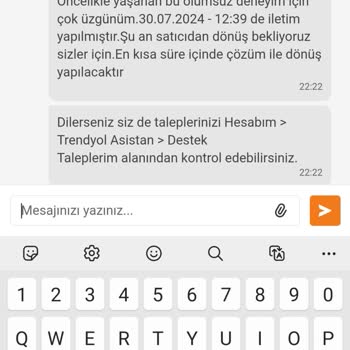 Trendyol İade Edilmeyen Para