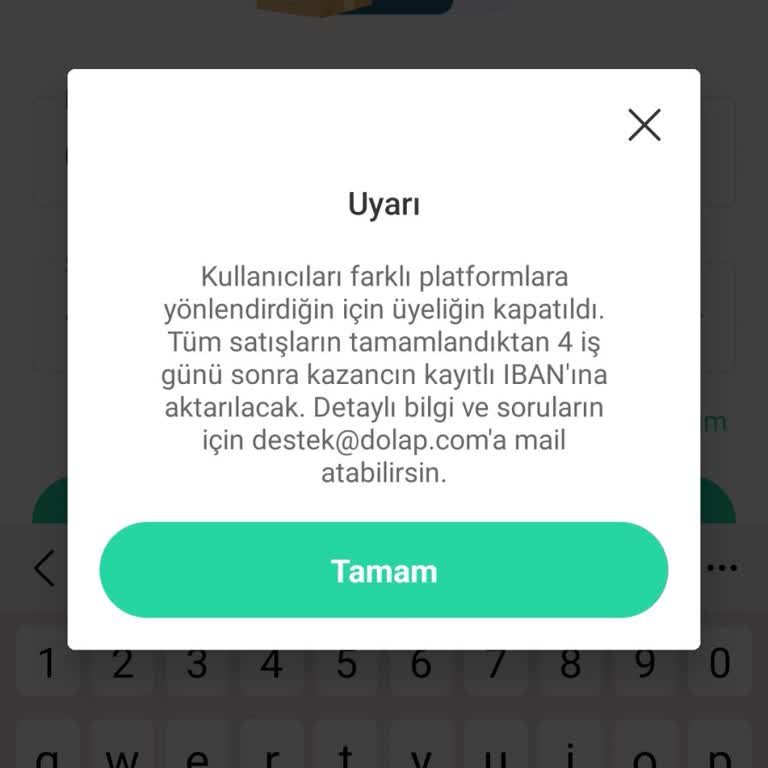 Dolap Giriş Yapamıyorum