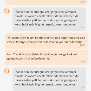 Trendyol Müşteri Temsilcisi Umursamazlığı
