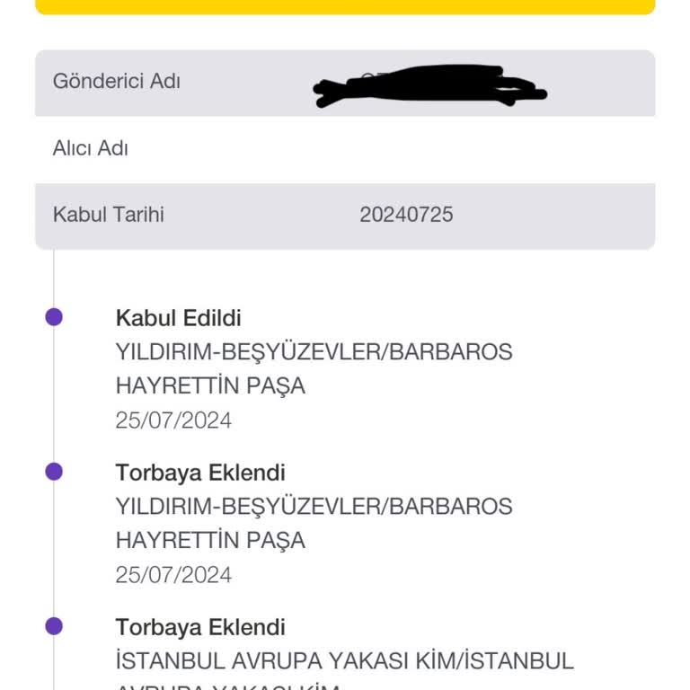 PttAVM PTT Kargo İstanbul İl İçi Kargomu 7 Gündür Teslim Etmedi.