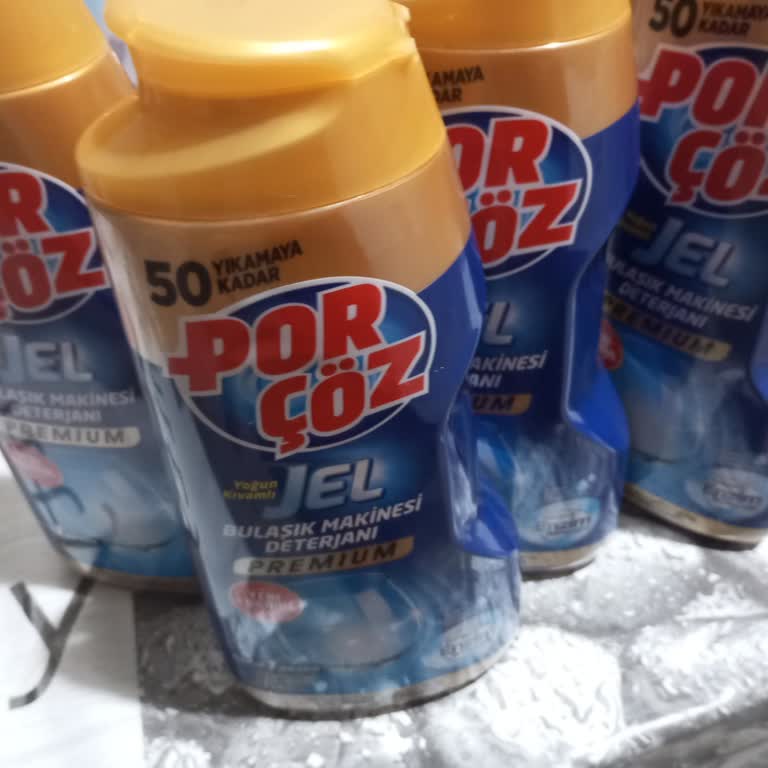 Porçöz Sıvı Bulaşık Makinesi Deterjanı Yıkamıyor