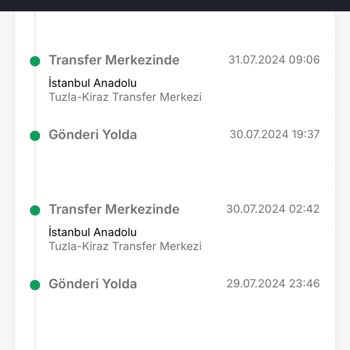 Trendyol Express Trendyol Yanlış Transfer Hataları