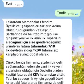 Saldos Ticaret Paketleme Tarafından Mağdur Edildim