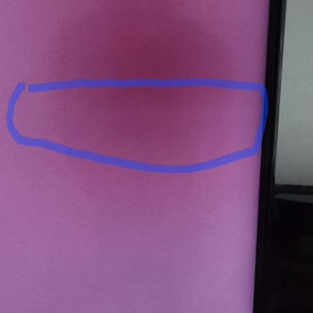 Sony TV Min Ekranda İz Şeklinde Çizgi