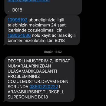 Superonline 4 Günlük Bağlantı Sorunu
