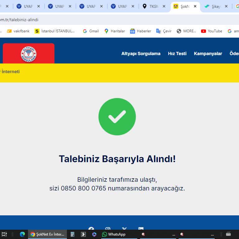Şok Net İnterneti Bağlatırken Düşünürüm, Çünkü Sıkıntı, Problem
