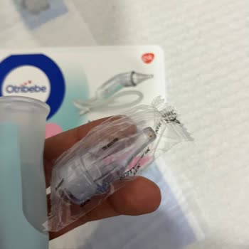 Otri Bebe Nazal Aspiratör Yedek Uçta Pislik Mevcut