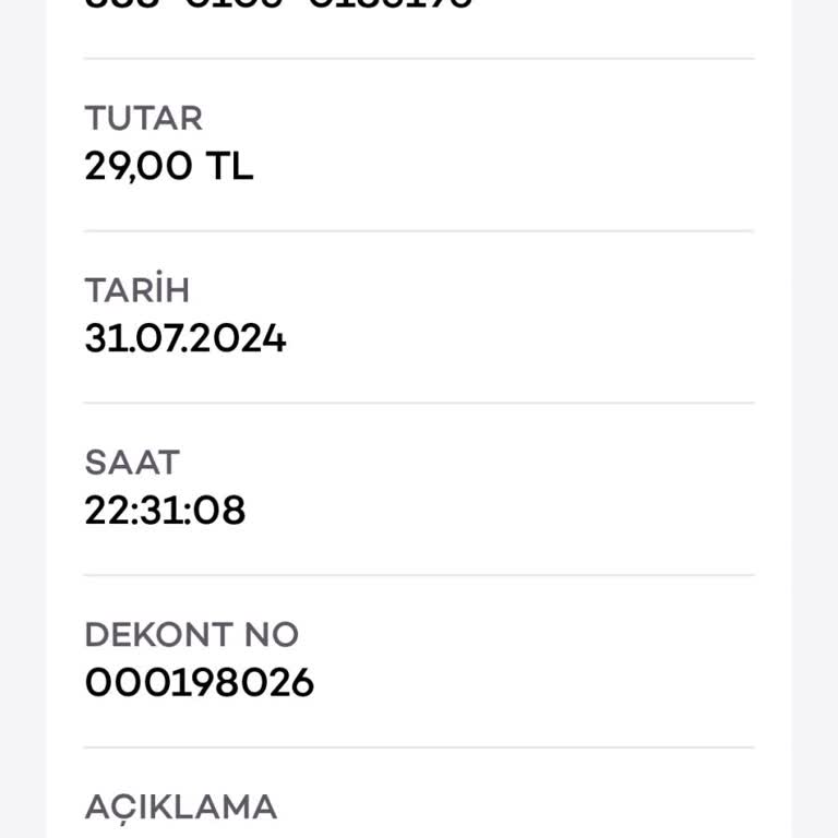 Mail Adresim Olmasına Rağmen Akbank Hesabımdan Kesilen Ekstre Ücreti