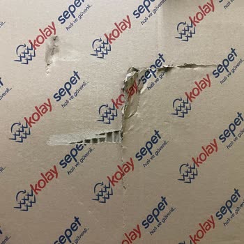 Trendyol Express Kargo Tarafından Oluşturulan Hasarın Gizlenmesi