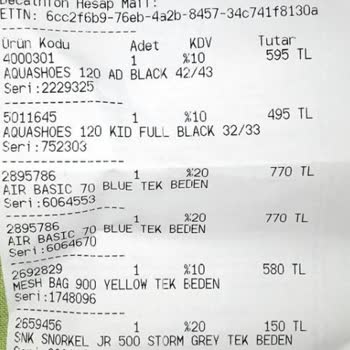 Decathlon Evdeki Hesap Mağazaya Uymuyor