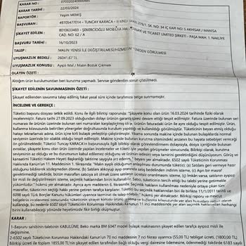 Beko Bulaşık Makinesi Değişim Sorunu Ve Mağduriyet