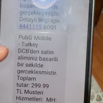 Türk Telekom PUBG Mobile İznim Dışında Para Çekilmiş