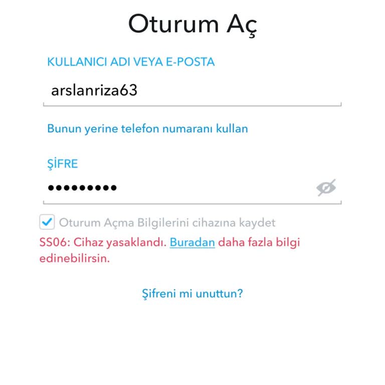 Snapchat Cihazda Yasaklandı Çözülsün En Kısa Sürede
