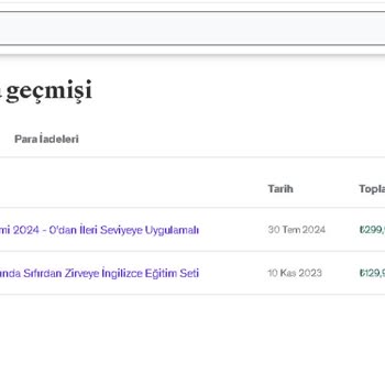 Udemy İzinsiz Para Çekimi