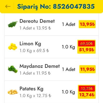 Şok Market Sürekli Yanlış Teslimat