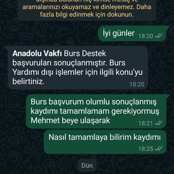 Anadolu Vakfı Kimlik Bilgilerimin Güvenliği Hakkında Endişelerim