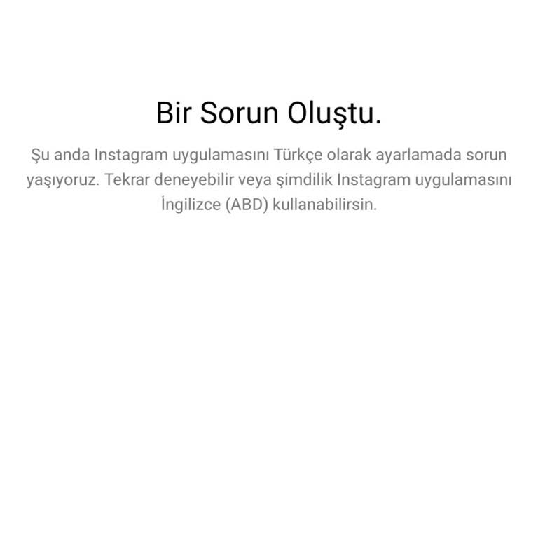 Instagram Hesabında Sorun Yaşıyorum!