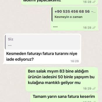 Panosan Ürün İadesi Ve Kötü Muamele