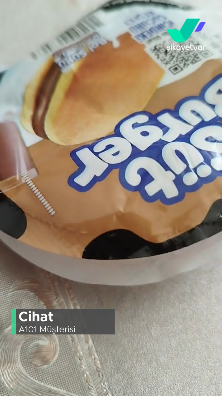 A101 Eti Süt Burger Bozuk Çıktı!