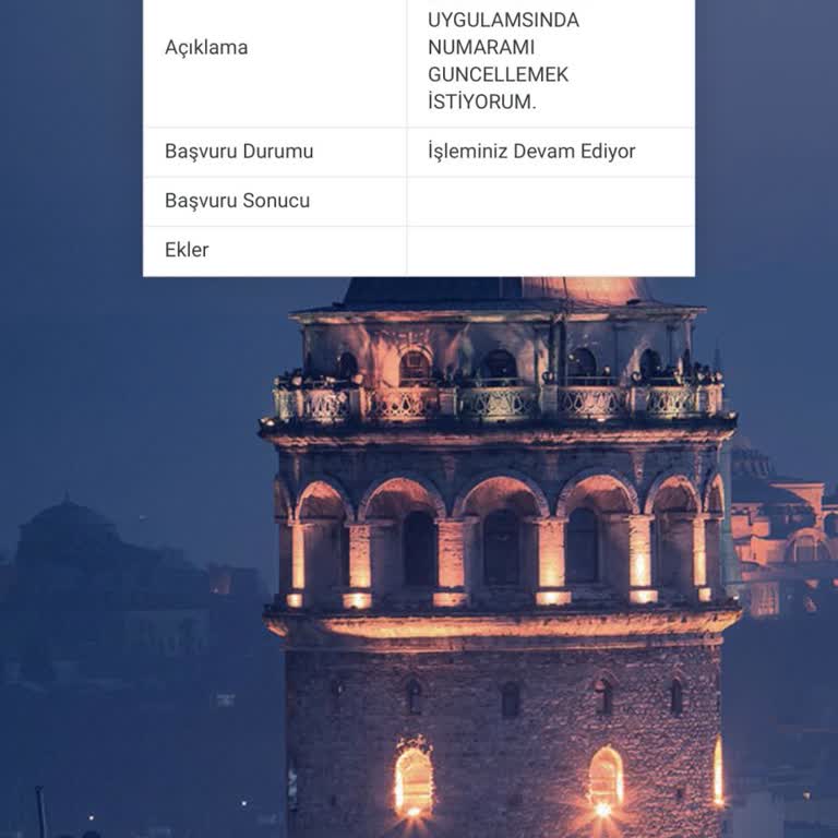 İstanbul Senin İBB'ye Kayıtlı Numara