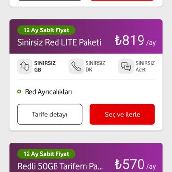 Vodafone Taahhüt Bitimi Sonrası Fahiş Fiyat Artışı