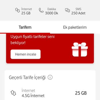 Vodafone Taahhüt Bitimi Sonrası Fahiş Fiyat Artışı