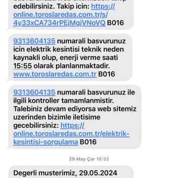 Enerjisa TEDAŞ Erdemli Yeter Artık Hizmet Sıfır