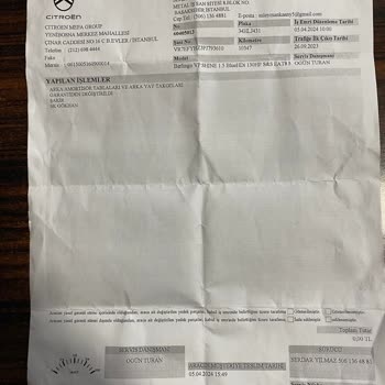 Citroen Aylardır Aracımı Kullanamıyorum