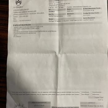 Citroen Aylardır Aracımı Kullanamıyorum