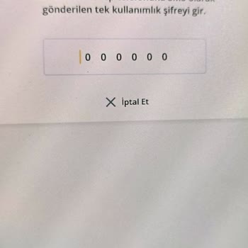 Sipay SMS Doğrulama Kodu