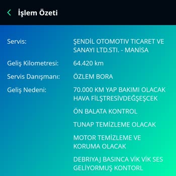 Fiat Servis Yağ Markası Sorunu