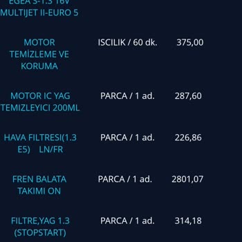 Fiat Servis Yağ Markası Sorunu