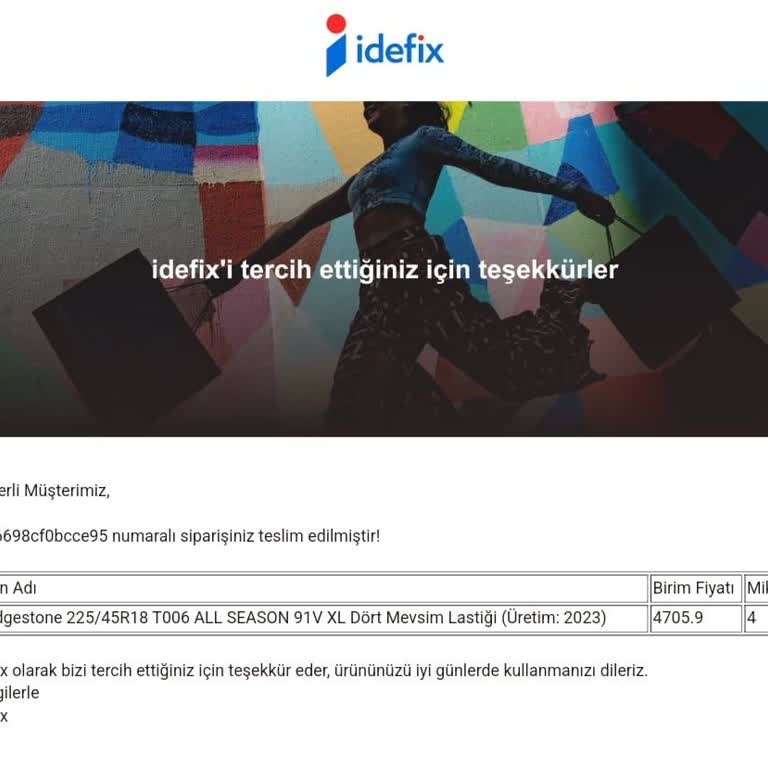 İdefix İdefix İade Ürün İle İlgili Ücret İade Etmiyor