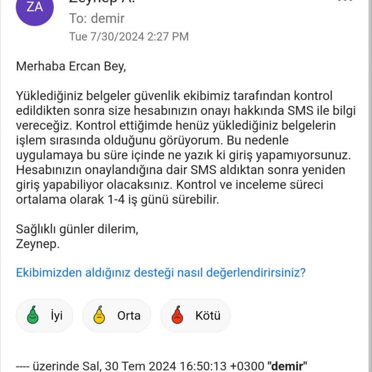 Armut Hesap Onay SMS Gelmemesi