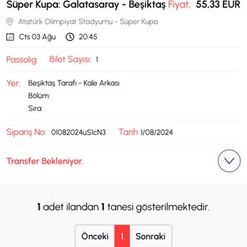 Bilet Al Sat Para İadesi İstiyorum