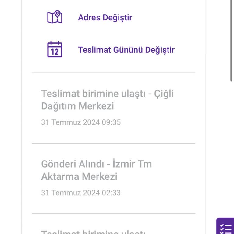 Hepsijet Çiğli Dağıtım Sorunu