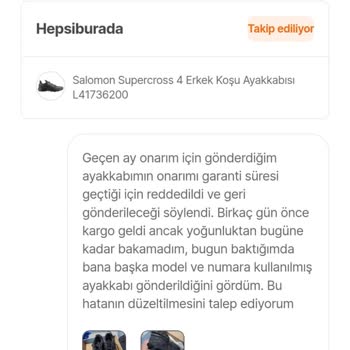 Hepsiburada Tamir İçin Gönderdiğim Ayakkabımı Kaybetti!