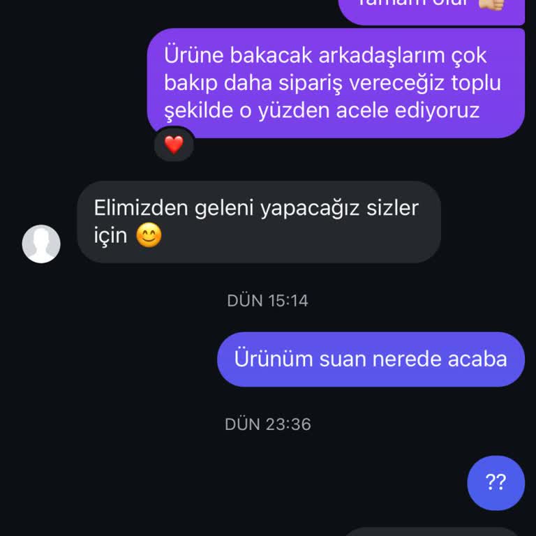 Vozol Sipariş Sonrası Yaşanan Kargo Ve İletişim Sorunları