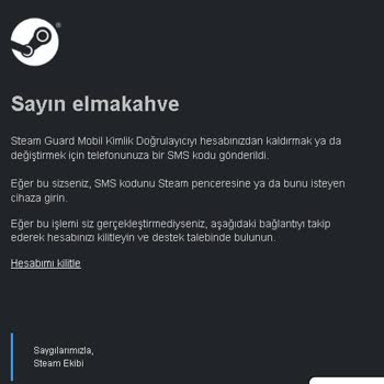 Steam Hesabım Çalındı Lütfen Yardımcı Olun